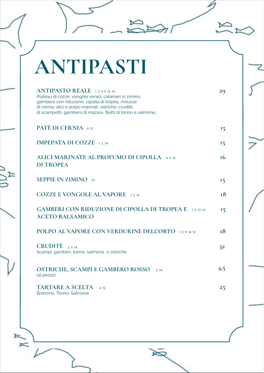 Menu Da Settimo, pagina 3